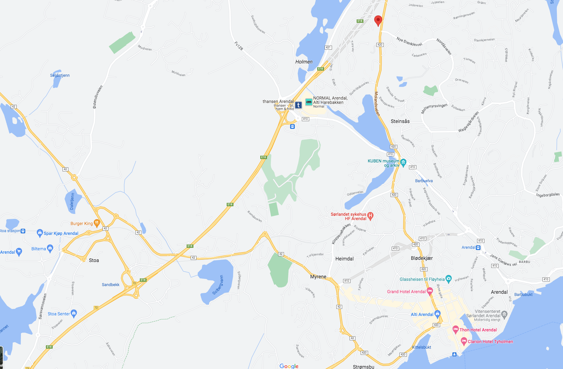 Kart Autopower Norge AS, Torsbuåsen 1, 4848 Arendal